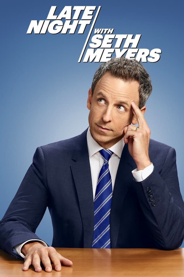 Late Night with Seth Meyers poster